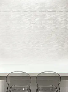 Background tile, Color white, Ceramics, 33.3x100 cm, Finish matte