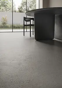 Background tile, Effect concrete, Color grey, Glazed porcelain stoneware, 120x120 cm, Finish antislip