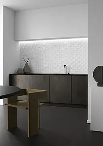 Background tile, Effect concrete, Color black, Glazed porcelain stoneware, 120x120 cm, Finish antislip