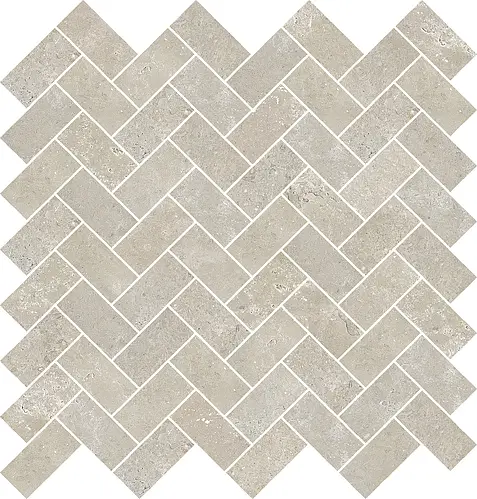 Ascot Ceramiche, Saint Remy, ASRMH20L_SaintRemyMosHerringbonebeigeLap