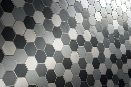 Mosaic tile, Color grey, Ceramics, 30x30 cm, Finish matte