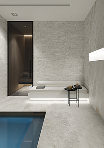 Mosaic tile, Effect quartzite, Color beige,grey, Glazed porcelain stoneware, 30x60 cm, Finish antislip