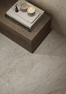 Background tile, Effect quartzite, Color beige, Glazed porcelain stoneware, 60x60 cm, Finish antislip