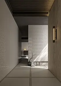 Background tile, Effect wood,concrete, Color beige, Glazed porcelain stoneware, 120x120 cm, Finish antislip