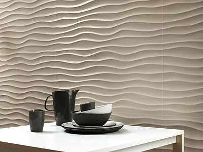Background tile, Color beige, Ceramics, 40x80 cm, Finish matte