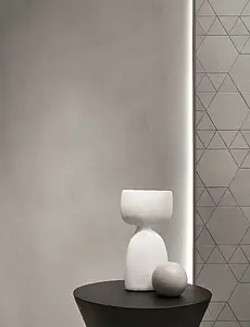 Mosaic tile, Effect concrete, Color grey, Unglazed porcelain stoneware, 37.4x50.5 cm, Finish antislip