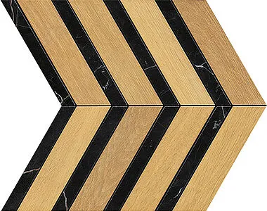 Ceramiche Atlas Concorde, Heartwood, AO3K_HeartwoodMaltMarbleChevron