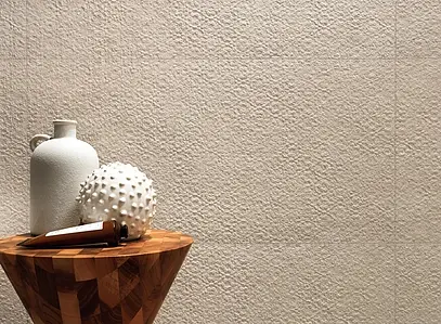 Grundflise, Effekt kalksten, Farve beige, Keramik, 40x80 cm, Overflade mat