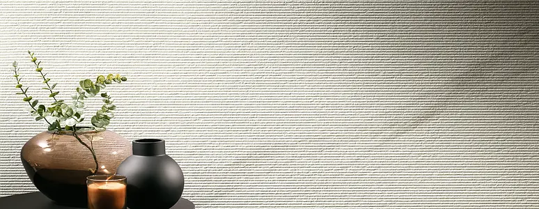 Grundflise, Effekt calacatta, Farve hvid, Keramik, 50x120 cm, Overflade mat