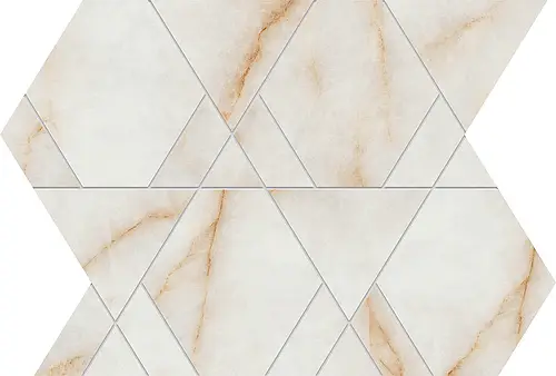 Ceramiche Atlas Concorde, Marvel Diva, AYLT_Marvel Diva Ice Crystal Mosaico Triangle Lapp.