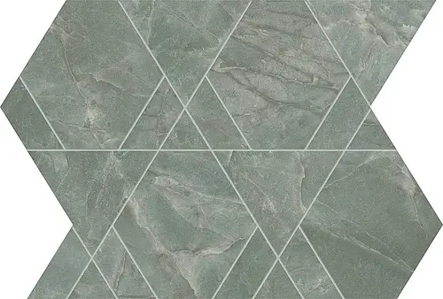 Ceramiche Atlas Concorde, Marvel Diva, AYLX_Marvel Diva Aqua Mosaico Triangle Lapp.