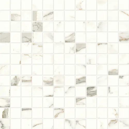 Ceramiche Atlas Concorde, Marvel Shine, A424_MarvelCalacattaPrestigioMosaicoLapp