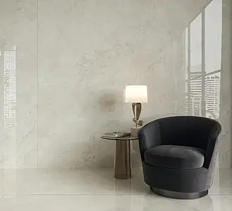 Background tile, Effect stone,calacatta, Color beige, 120x278 cm, Finish polished