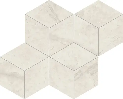Ceramiche Atlas Concorde, Marvel X, AF8N_MarvelCalacattaPerlaMosaicoEsagonoSilk