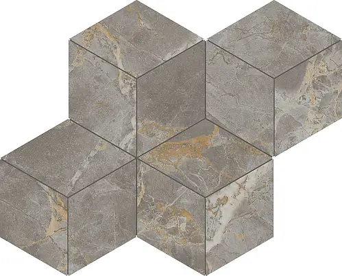 Ceramiche Atlas Concorde, Marvel X, AF8P_MarvelFiorDiBoscoMosaicoEsagonoSilk