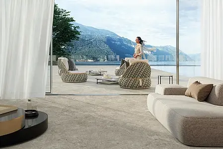Background tile, Effect other stones, Color beige,grey, Glazed porcelain stoneware, 60x120 cm, Finish antislip