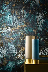 Bakgrunnsflis, Farge flerfarget, Uglasert porselenssteintøy, 120x280 cm, Overflate matt