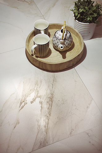 Background tile, Effect stone, Color beige, Glazed porcelain stoneware, 60x60 cm, Finish matte