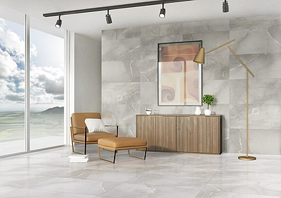 Background tile, Effect other marbles, Color grey, Glazed porcelain stoneware, 60x120 cm, Finish semi-polished