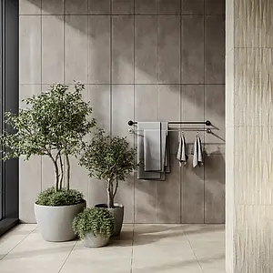 Background tile, Effect concrete, Color beige, Ceramics, 30x60 cm, Finish matte