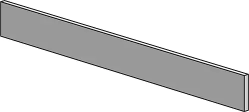 Baldocer Cerámica, Balmoral, Skirting Balmoral Dark