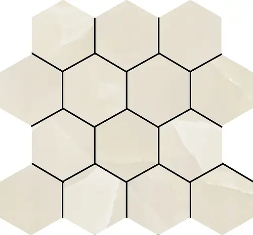 Baldocer Cerámica, Onyx, Onyx Hexa Sable Pulido