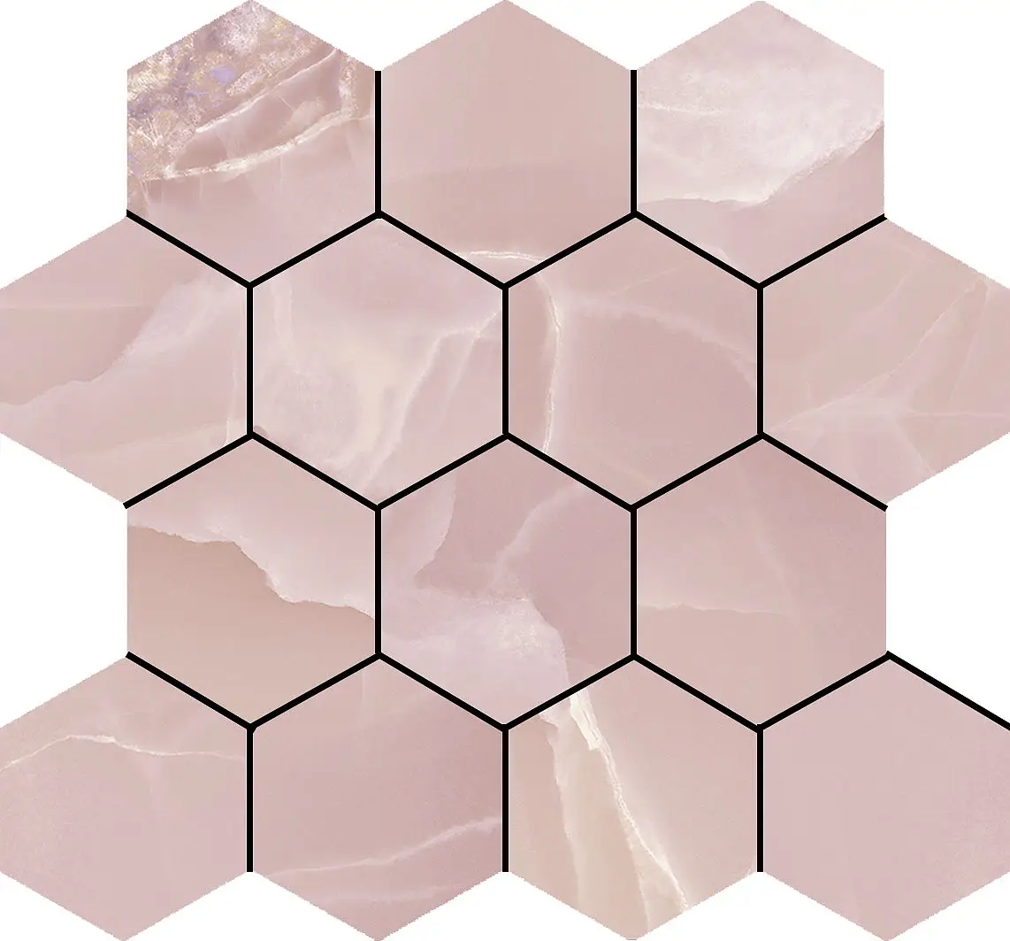 Onyx Hexa Rose Pulido Baldocer Onyx