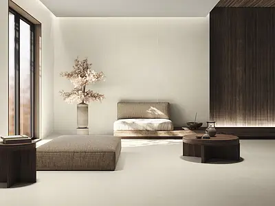 Background tile, Effect other stones, Color beige, Glazed porcelain stoneware, 120x120 cm, Finish antislip