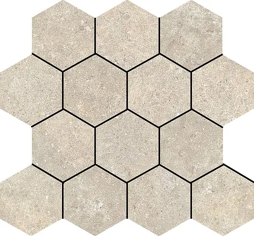 Baldocer Cerámica, Stoneland, Stoneland Hexa Ivory