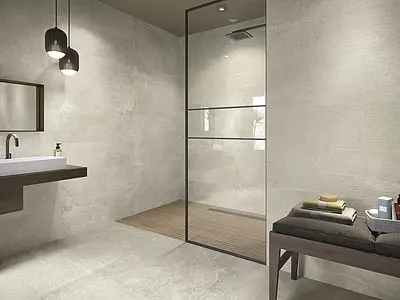 Background tile, Effect other stones, Color beige, Ceramics, 30x90 cm, Finish matte