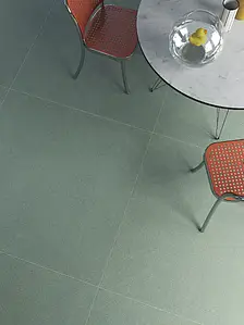 Background tile, Color green, Glazed porcelain stoneware, 120x120 cm, Finish antislip
