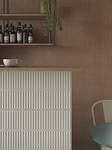 Background tile, Color white, Glazed porcelain stoneware, 30x60 cm, Finish matte