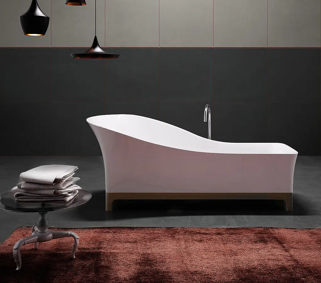 Background tile, Color grey, Style designer, Glazed porcelain stoneware, 60x60 cm, Finish antislip