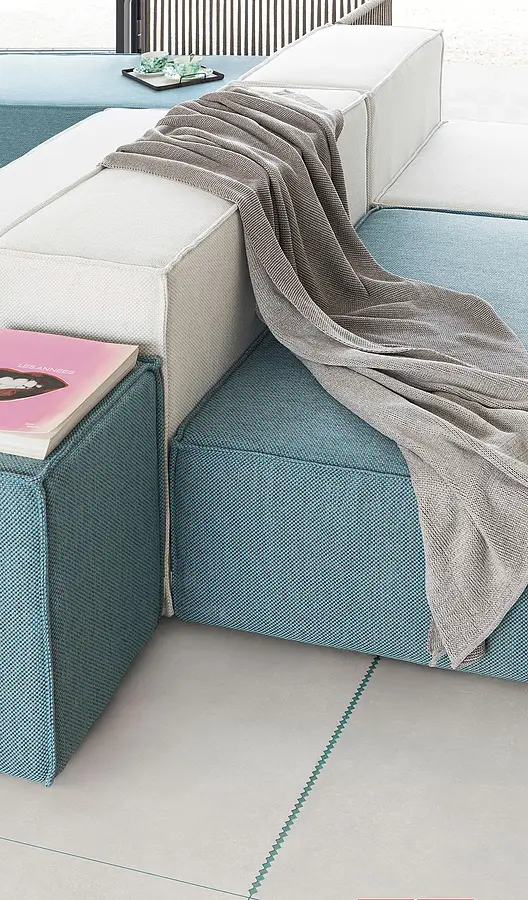 Background tile, Color grey, Style designer, Glazed porcelain stoneware, 60x60 cm, Finish antislip