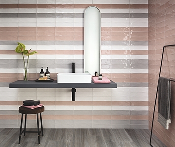 Chelsea Ceramic Tiles produced by Bayker, Unicolor effect