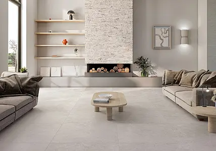 Background tile, Effect other stones, Color grey, Glazed porcelain stoneware, 100x100 cm, Finish matte