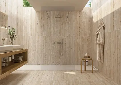 Ceramic and Porcelain Tiles by Bestile Travertino