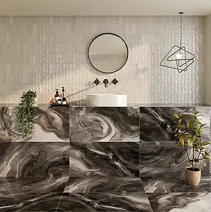Background tile, Effect other marbles, Color grey, Glazed porcelain stoneware, 60x120 cm, Finish polished