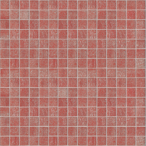 Mosaïque, Teinte rose, Verre, 32.2x32.2 cm, Surface mate