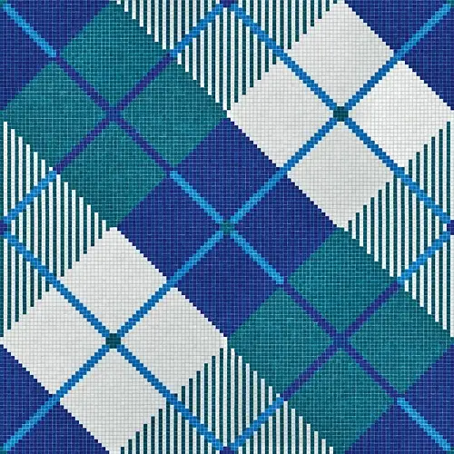 Bisazza, Decori 10, William Blue
