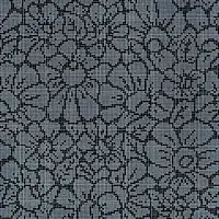Graphic FlowersBlack Bisazza Decori 10