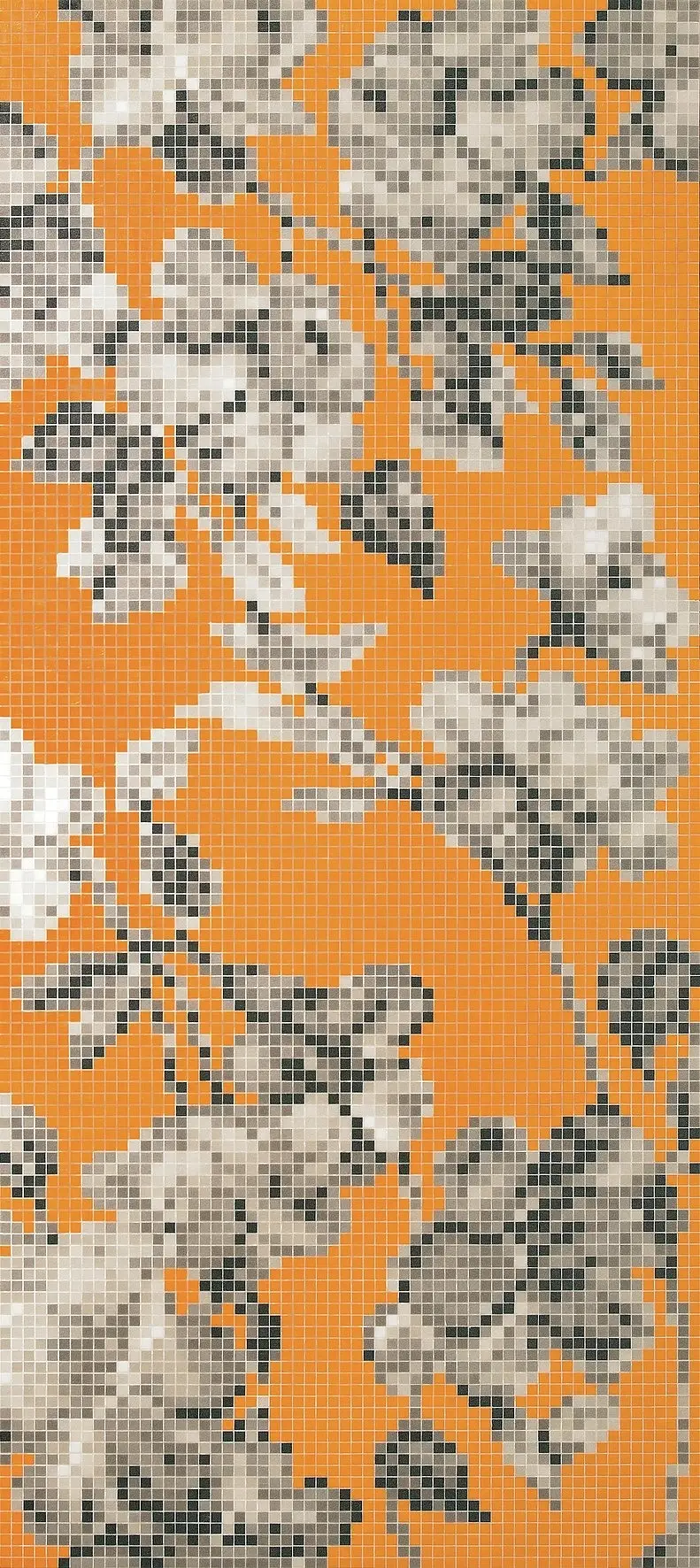 Hanami Arancio B Bisazza Decori 20