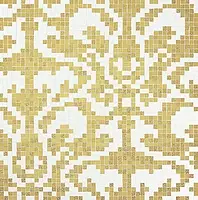 Damasco Oro Giallo Bisazza Decori 20