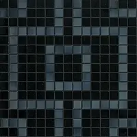 Labirinto Nero Bisazza Decori 20
