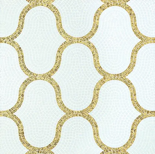 Bisazza, Decori in Tecnica Artistica, Chic White