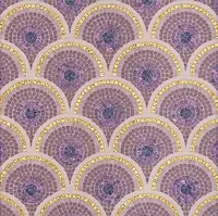 Loop Purple Bisazza Decori Tecnica Artistica