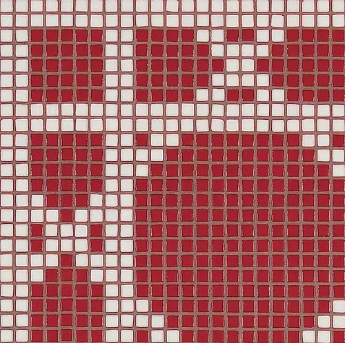 Bisazza, Decori Opus Romano, Vienna Rosso