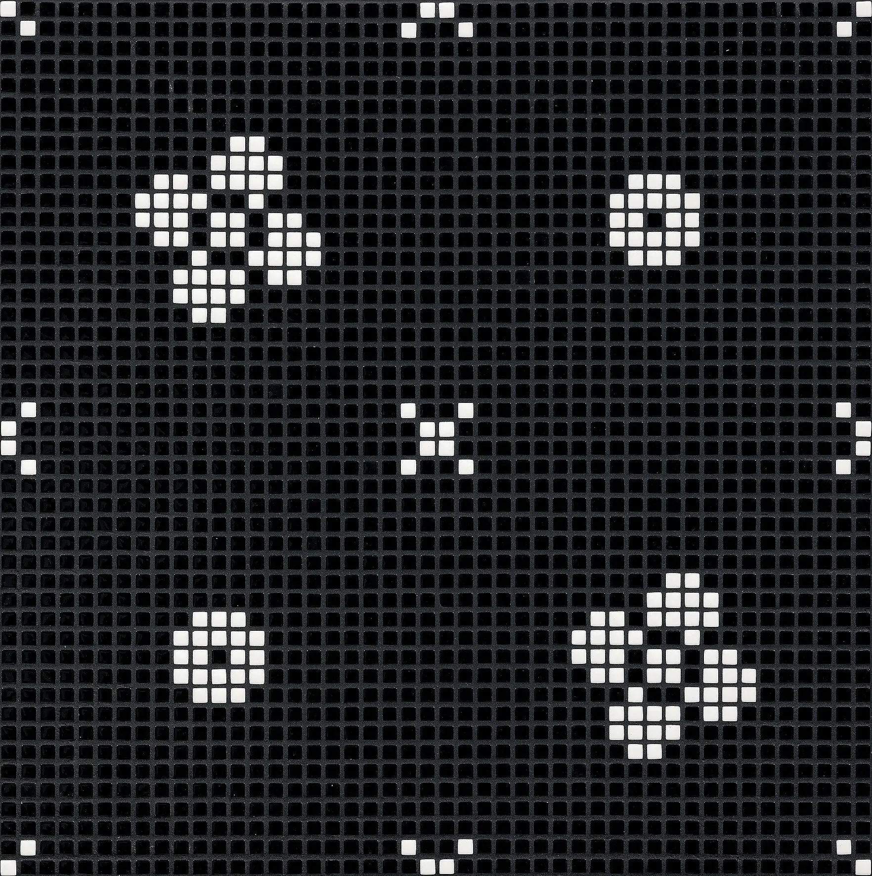 Catina Nero Bisazza Decori Opus Romano