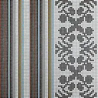 Wallpaper Grey Bisazza Decori Opus Romano