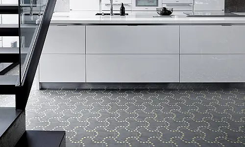 Background tile, Color grey, Style handmade,designer, Cement, 23x23 cm, Finish matte